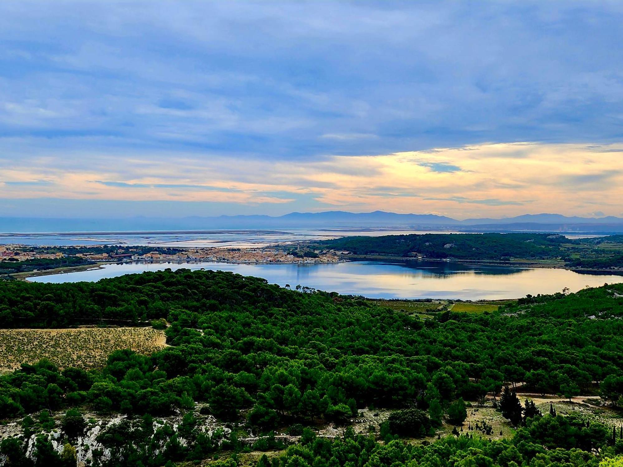 - L'Horizon Bleu - Cocon Romantique Avec Vue Mer Panoramique Gruissan Exterior foto